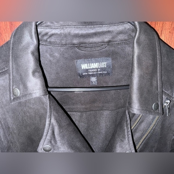 NWOT William Rast‎ Justin Timberlake Motorcycle Black Jacket Size Large - Picture 3 of 8
